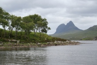 Suilven stands out even amongst the spectacular scenery of Sutherland.